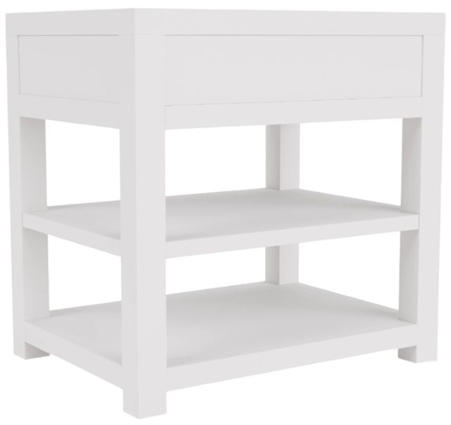 Riverside Furniture White Caps Chairside Table-3