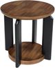 Signature Design by Ashley® Kraeburn Brown End Table with Black Base-0