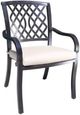 CabanaCoast® Customizable Carleton Aluminum Outdoor Arm Chair-0