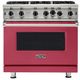 Viking® 5 Series 36" Valentine Pro Style Liquid Propane Gas Range-0
