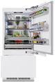 ZLINE Autograph Edition 36" 19.8 Cu. Ft. Panel Ready Built-In Bottom Freezer Refrigerator with Polished Gold Accents-4