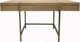 Bernards Elure Latte Writing Desk with USB-1