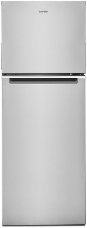 Whirlpool® 24" 12.9 Cu. Ft. Fingerprint Resistant Stainless Steel Counter Depth Top Freezer Refrigerator