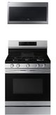 Samsung 2 Piece Fingerprint Resistant Stainless Steel Kitchen Package-0