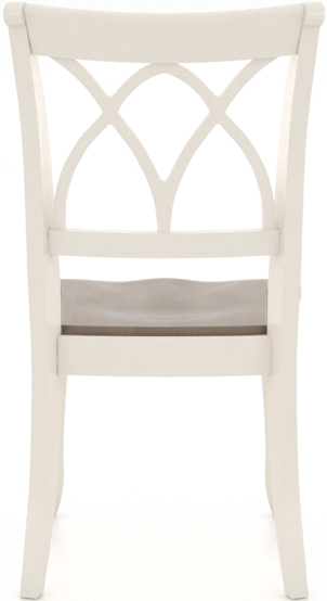 Canadel® Weathered Gray Washed Wood Chair-3