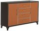 Michael Amini® 21 Cosmopolitan™ Diablo Orange/Umber Dresser-0