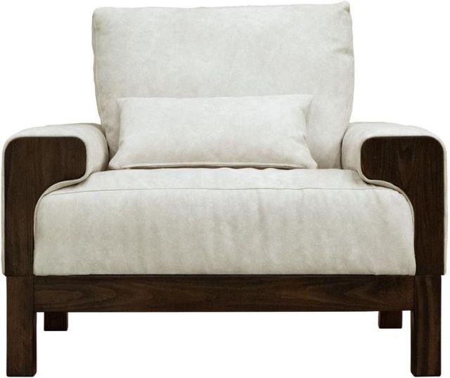 International Furniture Direct Raramuri Brown/White Accent Chair-2