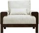 International Furniture Direct Raramuri Brown/White Accent Chair-2