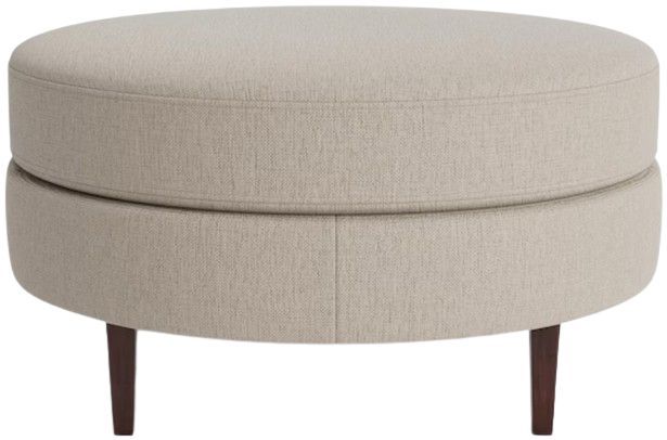 Bassett® Furniture Customizable Delway 35" Round Ottoman-1