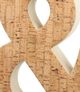 A & B Home Orange Ampersand Decor-1