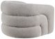 Homelegance® Caldera Gray Swivel Chair-4