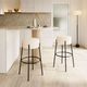 Zuo® Modern Blanche Ivory Barstool-4