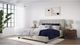 Modus Furniture Madera Putty Full Upholstered Platform Bed-4
