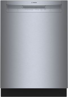 Bosch® 100 Series 24" Stainless Steel Front Control Built In Dishwasher