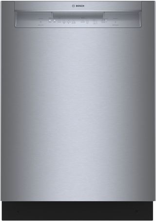 Bosch® 100 Series 24" Stainless Steel Front Control Built In Dishwasher
