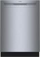 Bosch® 100 Series 24" Stainless Steel Front Control Built In Dishwasher-0