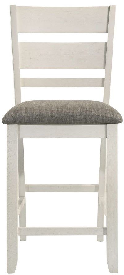 Liberty Furniture Brook Bay Gray/Textured White Counter Height Chair-2