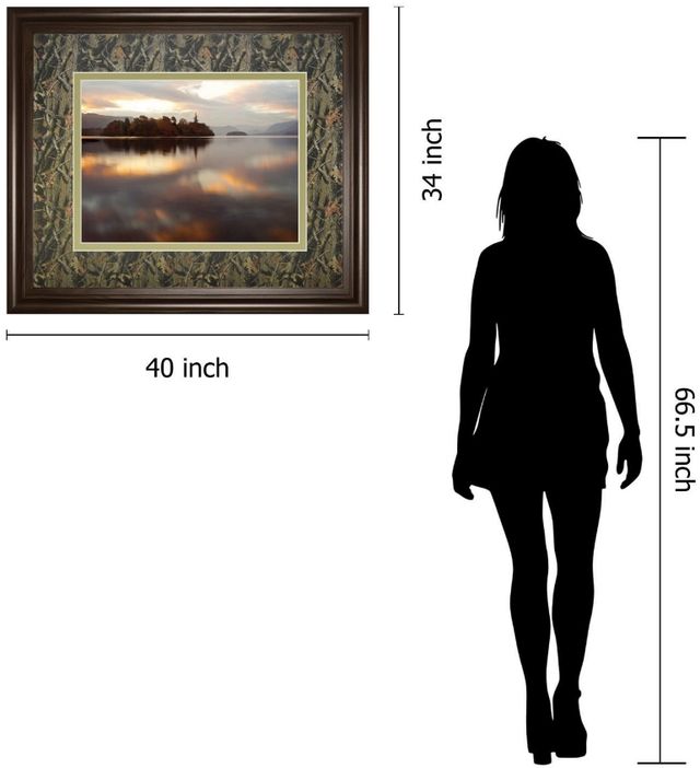 Classy Living Studio Peter Adams Golden Lake Wall Art-2