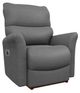 La-Z-Boy® Rowan Graphite Leather Power Rocking Recliner with Headrest and Lumbar-0