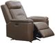 New Classic® Home Furnishings Keldon Brown Leather Power Glider Recliner with Power Footrest-0