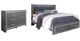Signature Design by Ashley® Lodanna 2-Piece Gray King Panel Storage Bed Set-0