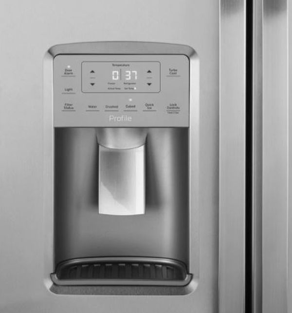 GE Profile™ 36 in. 21.9 Cu. Ft. Counter-Depth Stainless Steel Side-By-Side Refrigerator-3