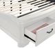 New Classic® Home Furnishings Lyndhurst Vintage White California King Panel Storage Bed-5