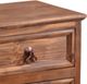 Horizon Home® El Paso Brown Wax 3-Drawer Nightstand-1