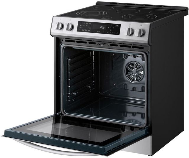 Kenmore® 30” Stainless Steel Front Control Slide-In Electric Range-1