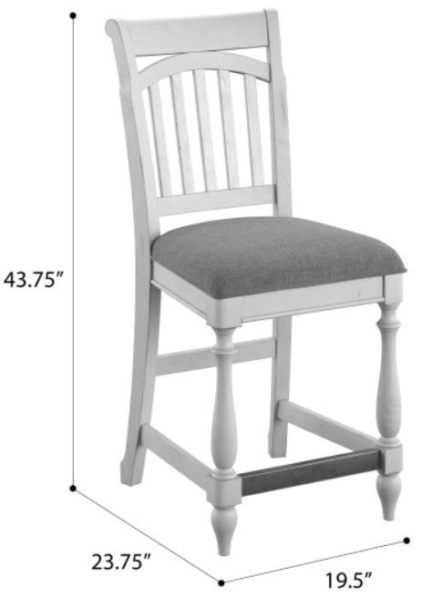 Emerald Home New Haven Oyster Shell Bar Stool-2