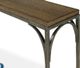 Century® Customizable Mesa Flat Iron Console Table-4