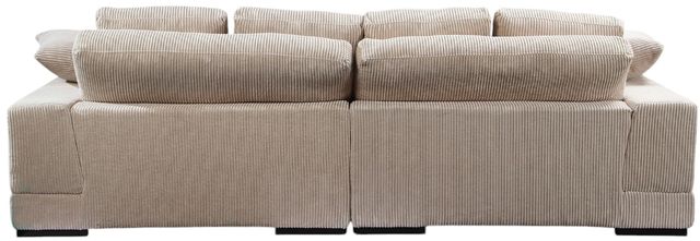 Moe's Home Collection Plunge 2-Piece Cappuccino L-Shaped Sectional and Reversible Chaise-2