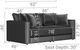 Jackson Furniture Remington 2-Piece Slate Small Spaced Sectional-4