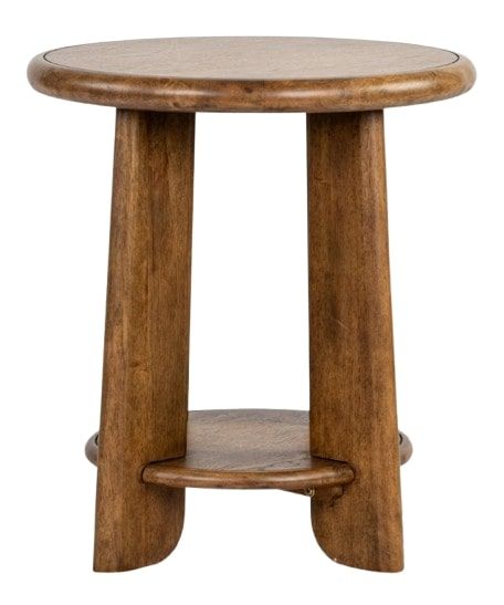 Magnussen Home® Tanner Tawny Brown Round End Table-2