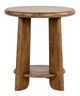 Magnussen Home® Tanner Tawny Brown Round End Table-2