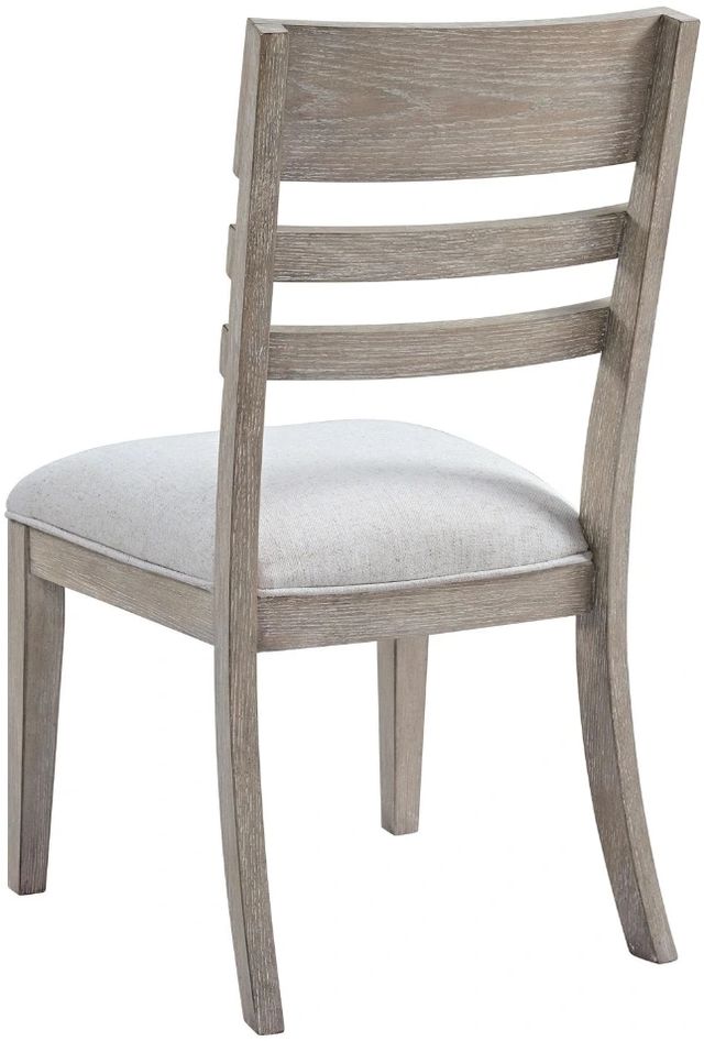 Riverside Furniture Bennett 2-Piece Frosted Gray Dining Side Chair Set-4
