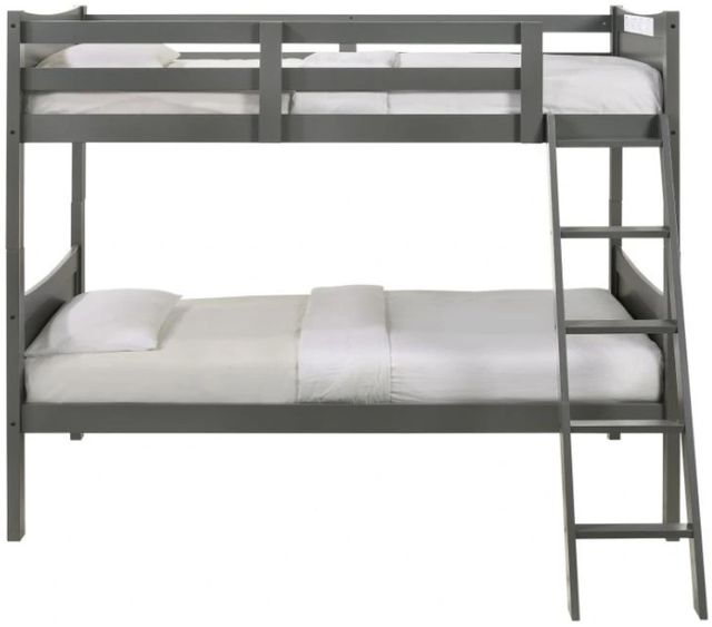 Elements International Sami Gray Twin/Twin Bunk Bed-1