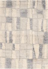 Ivory/Blue Cityscape