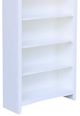 John Thomas Furniture® Home Accents Pure White 72" Shaker Bookcase-1