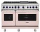 Viking® 7 Series 48'' Blush Sealed Burner Pro Style Dual Fuel Range-0