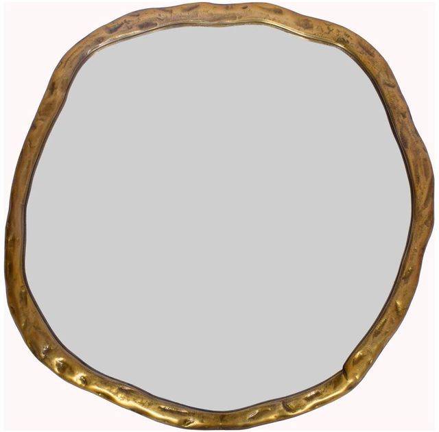 Moe's Home Collection Foundry Gold Large Mirror-0