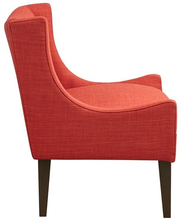 Olliix by Madison Park Malabar Orange Accent Chair-3