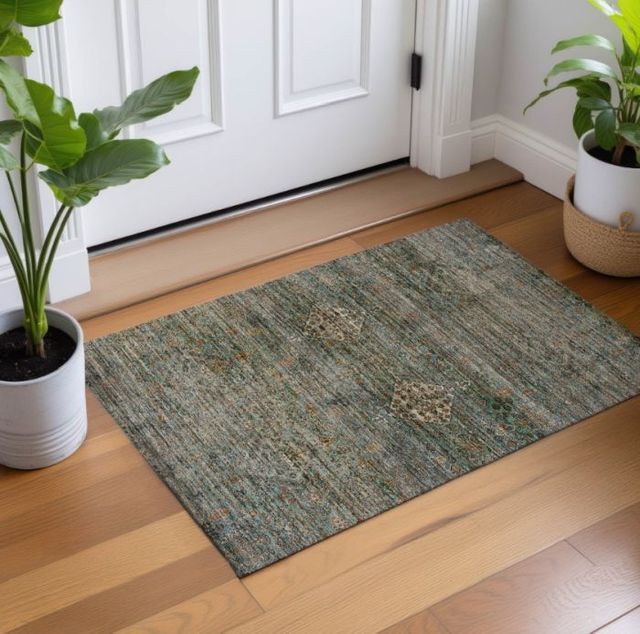 Dalyn™ Rug Company Aristo AR1 Teal 5'x8' Area Rug-2