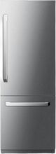 Induction Hardware 30" Stainless Steel Built-In Bottom Freezer Refrigerator with Ice Maker and Water Dispenser-0
