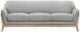 Coaster® Vaughn 2-Piece Gray Upholstered Flared Arm Sofa Set-5