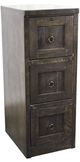 American Heartland Manufacturing Rustic 3-Drawer File Cabinet-0