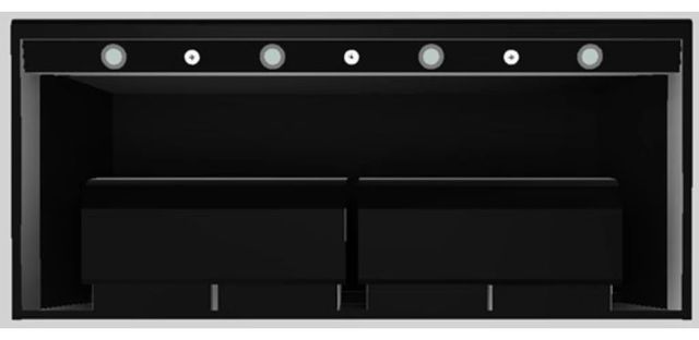 Vent-A-Hood® 54" Black Wall Mounted Range Hood-3