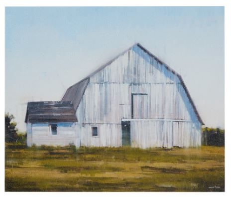 Olliix by Madison Park Old White Barn Multi Gel Coat Canvas-1