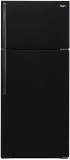 Whirlpool® 28 in. 14.3 Cu. Ft. Black Top Freezer Refrigerator