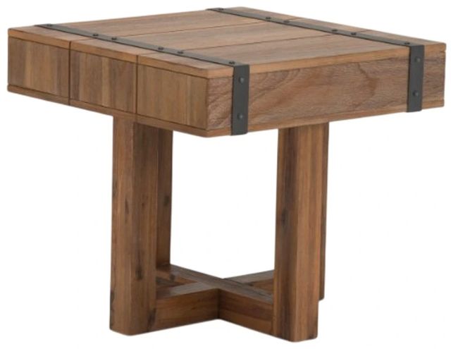 Michael Amini® Brooklyn Walk™ Burnt Umber End Table-0